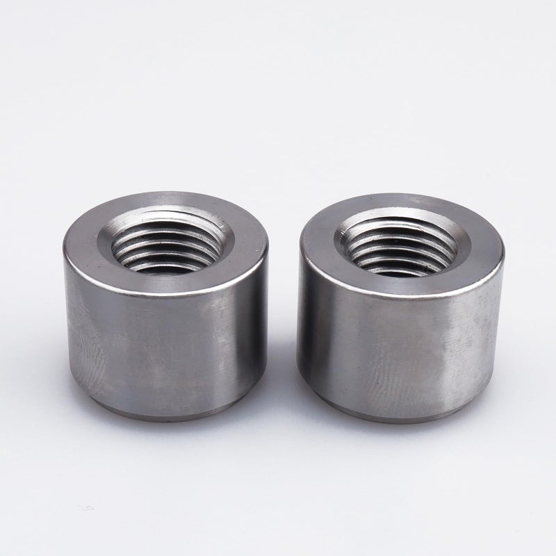 AC PERFORMANCE Steel Female 1/4 NPT Weld On Bung, 1/4" Weldable Fuel Tank Fitting, Pack of 2 - Image 1